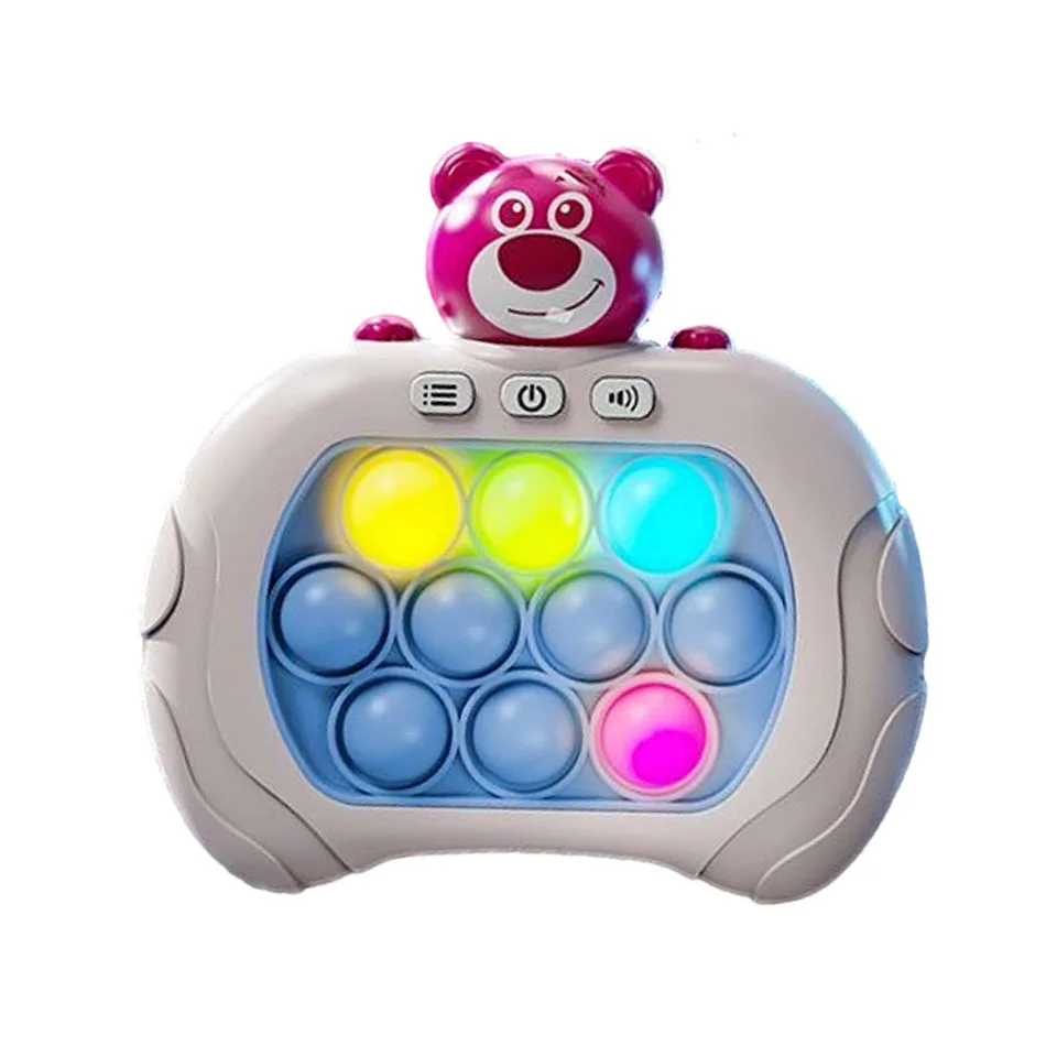 Brinquedo Jogo Pop IT Eletrônico Game Sensorial Fidget Toys Push Bubbles Console Infantil Interativo Anti Stress I.1063191355