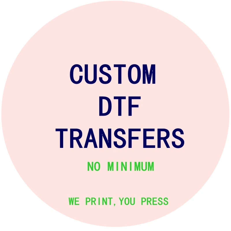 

Изготовленная на заказ высококачественная термопереносная наклейка с принтом DTF, утюг на одежде