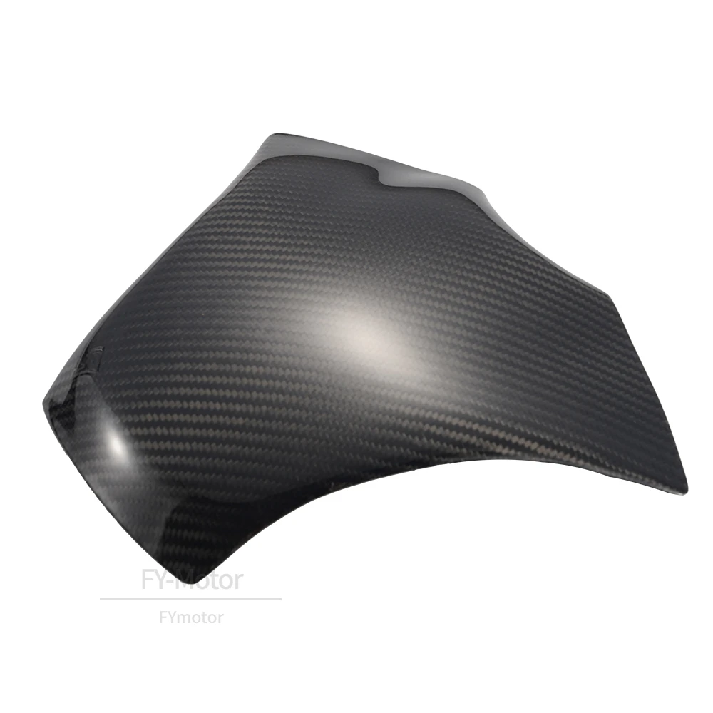 Motorcycle  Real Carbon Fiber Fuel Gas Tank Cover Protector Fit For Honda CBR600RR CBR 600 RR F5 2007-2012 2008 2009 2010 2011