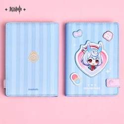 Anime Game Genshin Impact Sigewinne Cosplay Daily Reflections Journal Notebook Cute Acrylic Clip Mihoyo Official