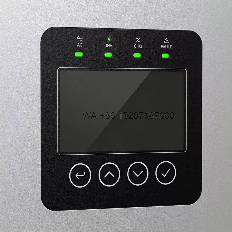 Wmwmnu for Single Phase Hybrid Solar Inverter 48V Input 220VAC 100A Output 50/60Hz On-Grid Home Use DC/AC Inverter