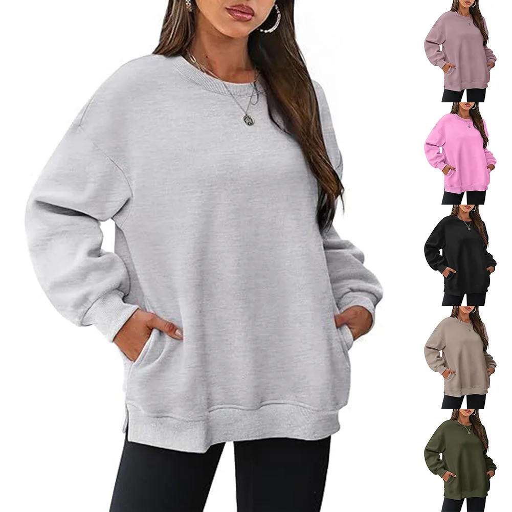 플러시 풀오버 캐주얼 긴팔 캐주얼 나들이 캐주얼 스트리트웨어 까마귀 까마귀 브랜드 뉴 컨디션 편안한 핏