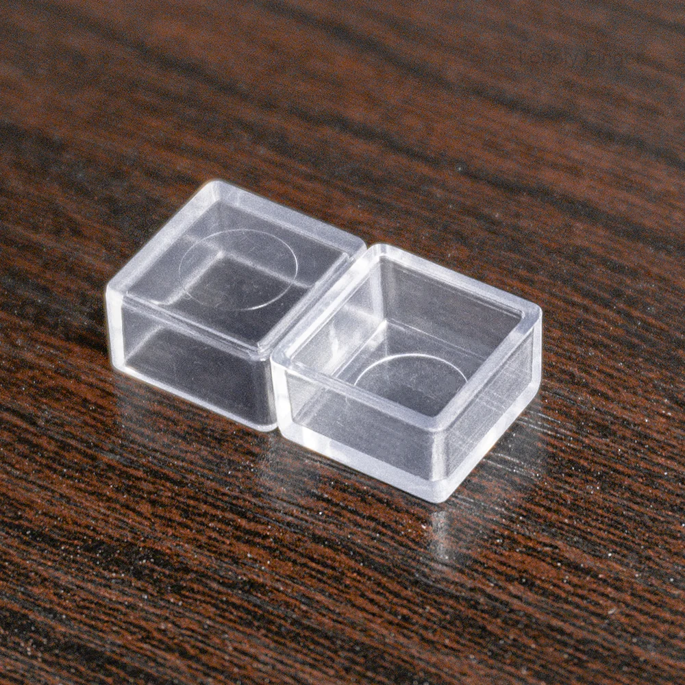 50/100 قطعة 0.5 مللي مقلاة ألوان مائية من البلاستيك الشفاف مقالي فارغة لطلاء الألوان المائية لوحة فناني بلاستيكية الغواش #3