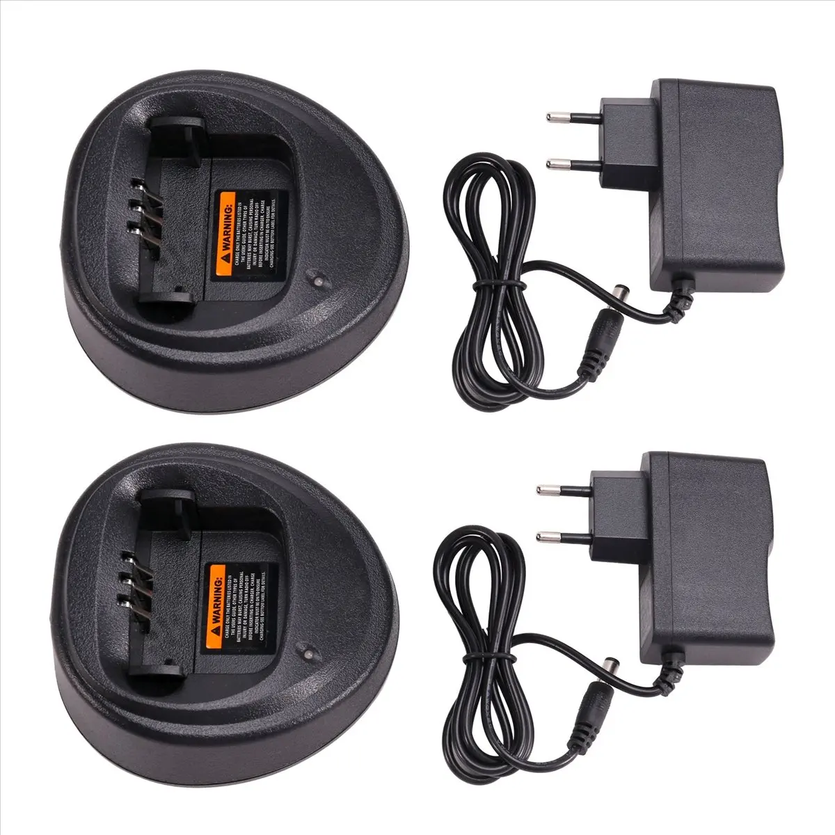 Carregador Rápido A62X para Motorola GP3188, GP3688, EP459, DEP450, Inclui Adaptador de Energia, Carregador de Mesa de Unidade Única, Plugue EU
