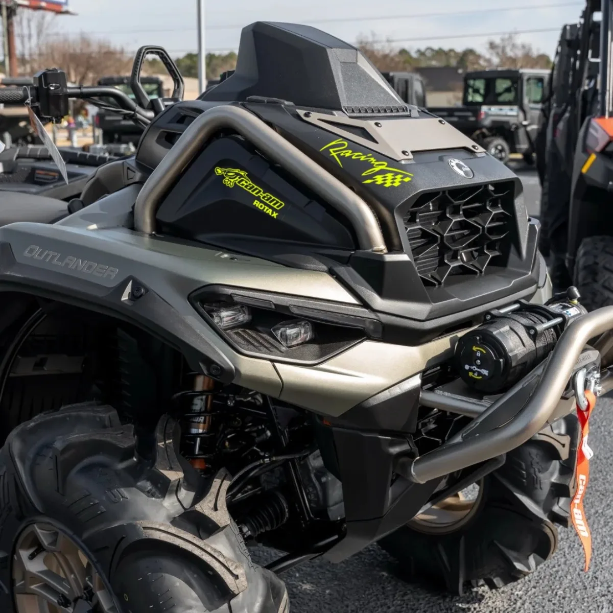 For BRP Outlander Atv Stickers Warteproof Decal Racing Utv Ssv PowerSport Vehicles Reflective Sticker for Can-Am Rotax PRO MAX