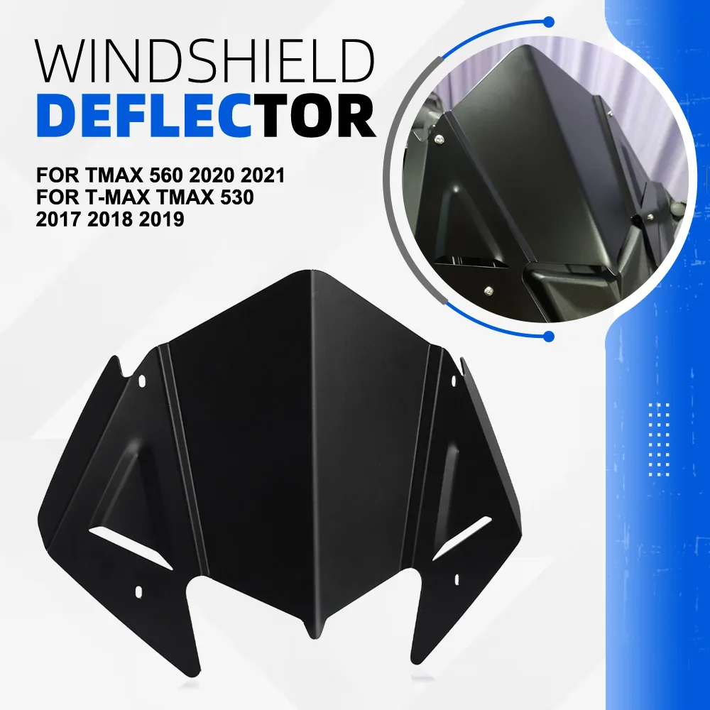 

For TMAX 560 2020 2021 Windscreen FOR YAMAHA T-MAX TMAX 530 2017 2018 2019 Motorcycle Windshield Windproof Wind Screen Deflector