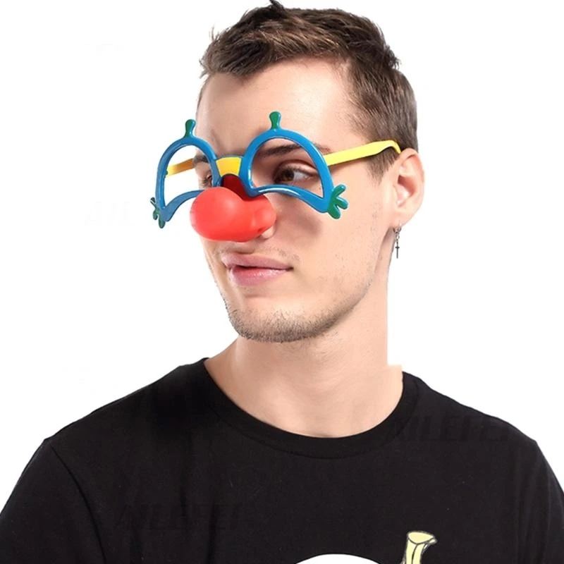 Gafas payaso novedoso Y5GC Gafas nariz Halloween Gafas divertidos