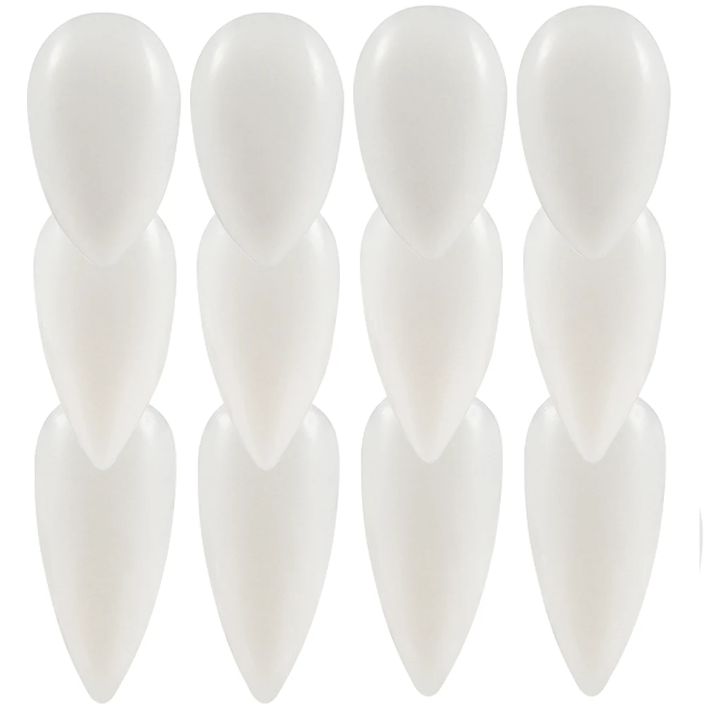 

6Pairs Artificial Teeth Tool Realistic Horror Design Vampires Teeth Kit for Halloween Cosplay Scary Party Supplies