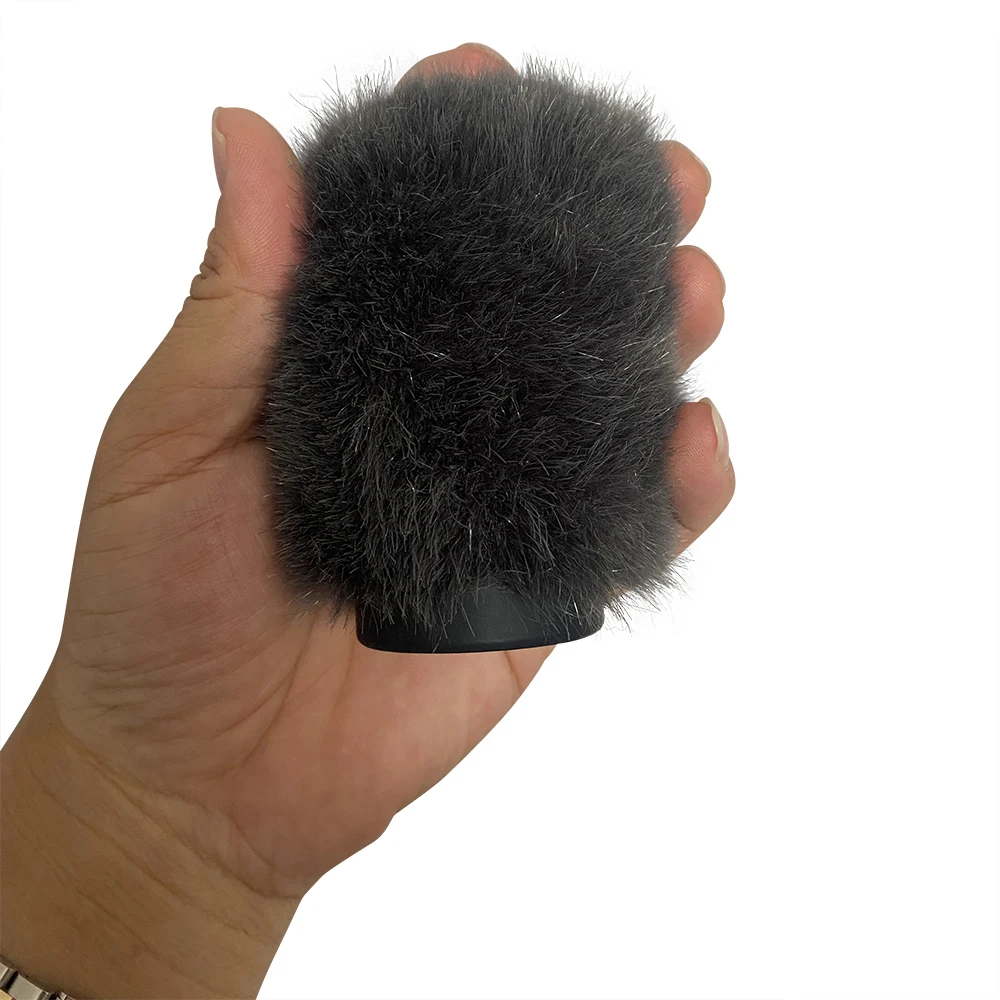 青いマンティス屋外ウィンドスクリーンカバー,人工毛皮のウィンドマイクカバー,shure sm81の袖のシールド,デッド猫のガラス,フロントガラス