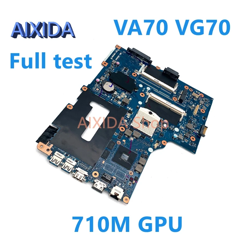 AIXIDA NBV8911001 VA70 VG70 Mainboard For Acer Aspire E1-771G laptop motherboard Geforce 710M GPU with one HDD full tested