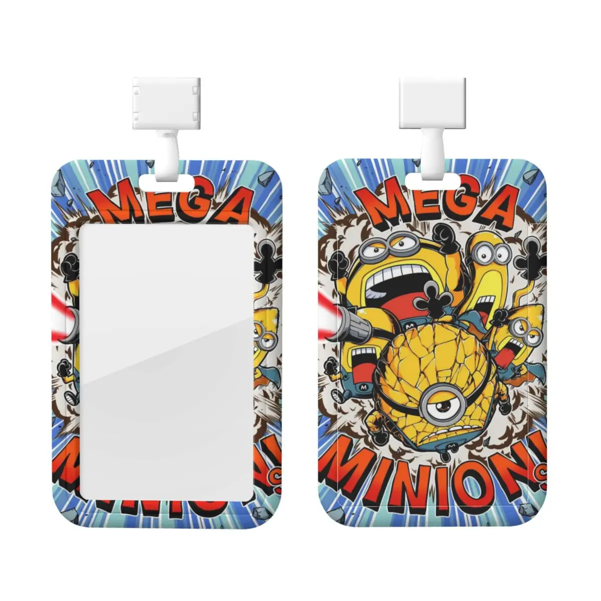 

Custom M-Minions Badge Card Subway Card Holders Student Campus Lanyard Cards Holder Factories Credentials Accessories