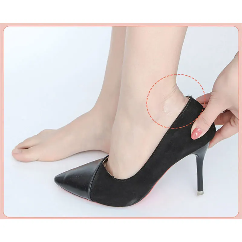 20Pcs Silicone Gel Shoes Stickers Pain Relief Patch Liner High Heel Sticker Feet Care Adhesive Hydrocolloid Pads Cushions