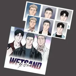 Wetsand Anime Korea ID Photo 1 Inch 2 Inch Photo Sticker Cute Student Collect Stationery Children School Supplies Decorative