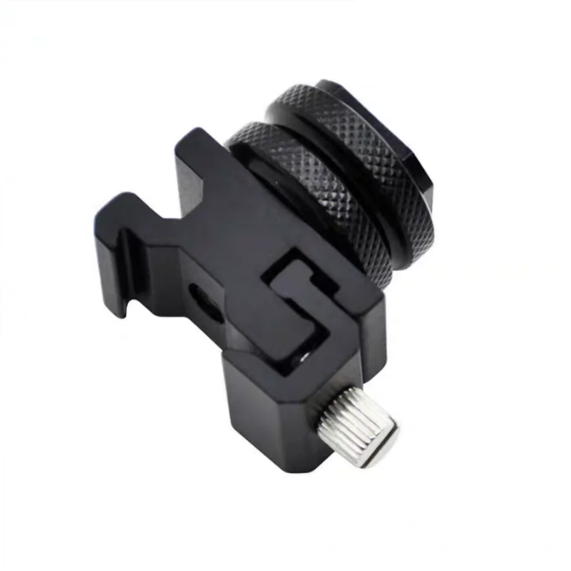 حامل أحذية بارد بكاميرا SLR ، قاعدة فلاش ، طبقة مزدوجة ، برغي حذاء ساخن ، مجموعة واجهة مرنة قابلة للتعديل