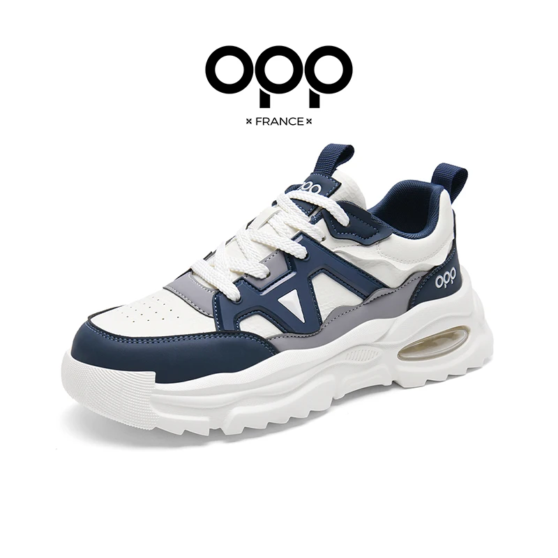 OPP Men's New air summer Shoes Flats With Running Blance Genuine Leather Lace-up Sports 550 Shoes Footwear Sneakers