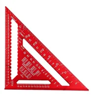 Woodworking Triangle Ruler 7 Inch Metric 12 45 Degree 90 Right Angle Aluminum Alloy Square