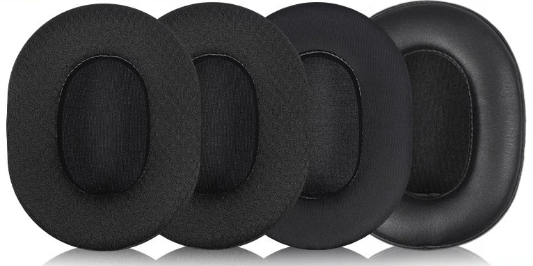 เปลี่ยนผ้าตาข่ายระบายอากาศ/โปรตีนผิวแผ่นรองหูฟังสำหรับโซนี่ อินโซน H3 หูฟังโปรตีนที่นุ่มขึ้นหนังหูฟัง