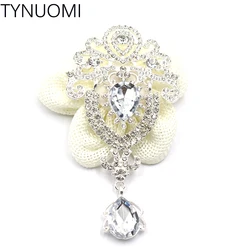 TYNUOMI2PCS98 * 52MM Puppeteer Alloy Diamond Acrylic Pendant For Clothing, Bow Hair Accessories, Earrings, Jewelry Accessories D