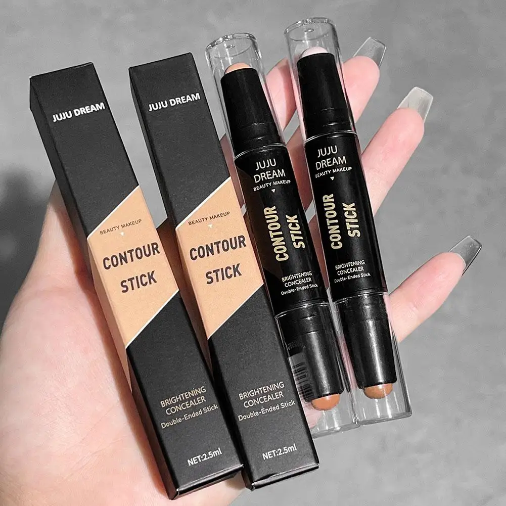 1 PC Face Foundation คอนซีลเลอร์ปากกายาวนาน Dark Contour คอนซีลเลอร์ Corrector Stick วงกลมแต่งหน้าเครื่องสําอาง H8k5