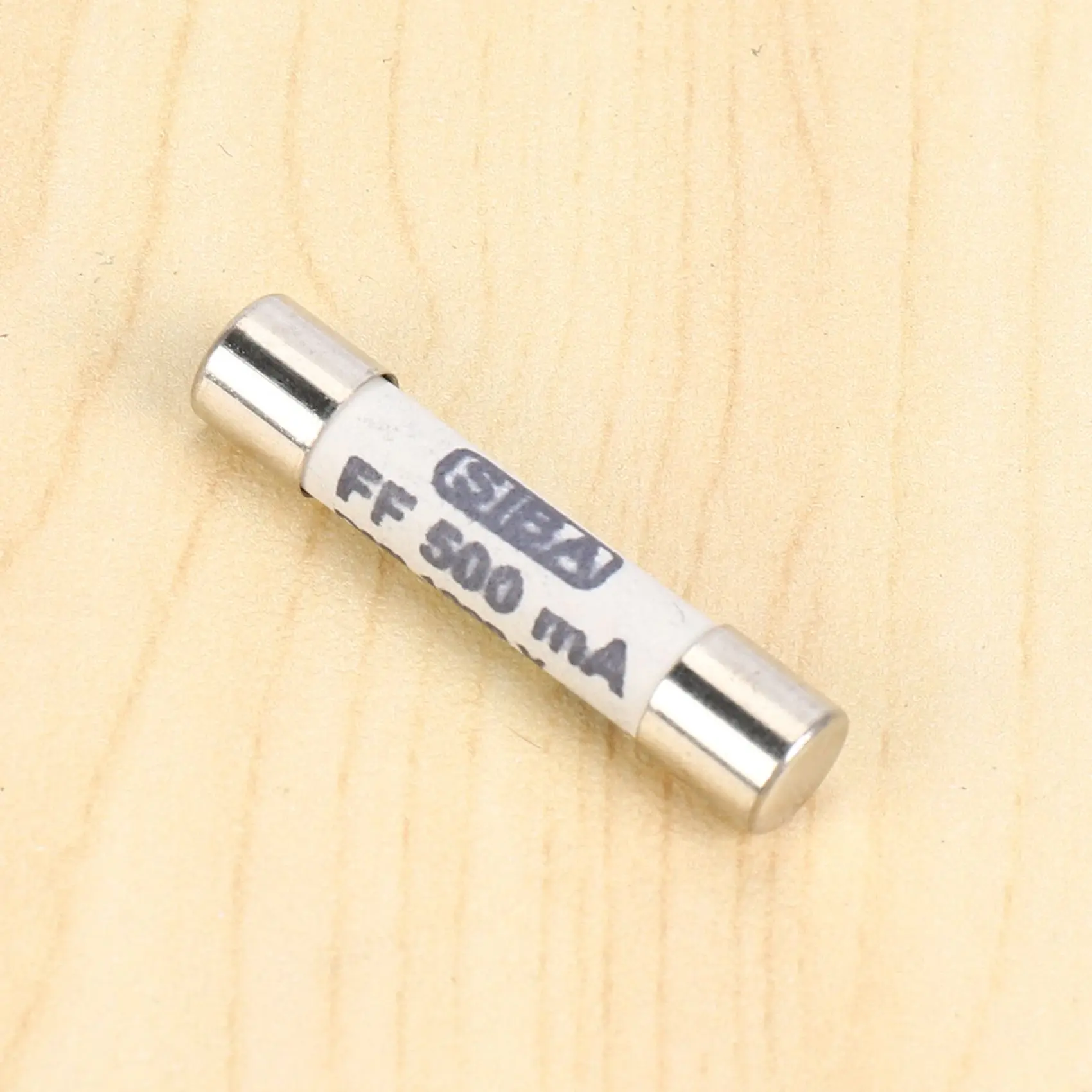 1000V 500mA 6.3 x 32mm White Ceramic Fuse for Multimeter