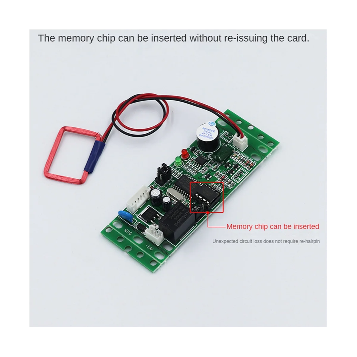 RFID Embed Control Module,Intercom Access ,Elevator Access Control 9-30V DC Power Access Controller Module ID Module