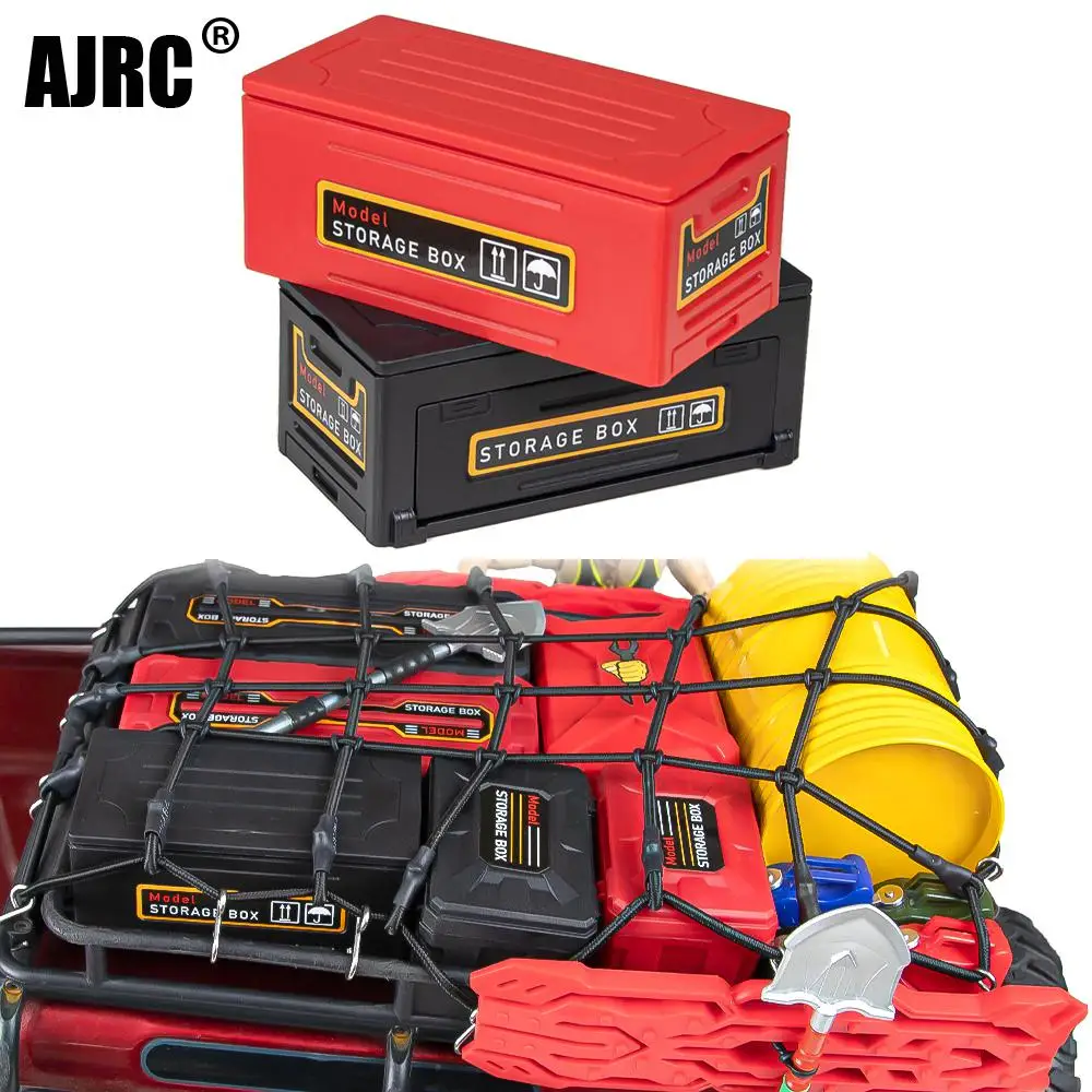 Plastic Luggage Storage Box Decoration Tool Box For 1/10 Rc Crawler Axial Scx10 90046 Traxxas Trx4 Trx6 Redcat Rgt Yikong Rc4wd