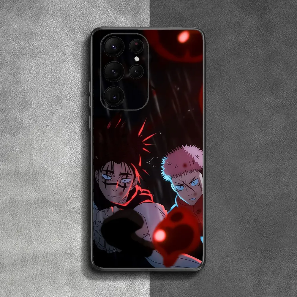 C-Choso-J-JujutsuS-K-Kaisen Anime Phone Case For Samsung Galaxy A52 A12 A51 S21 Edge S22ULTRA S23 S20LITE Plus Ultra Black Cover