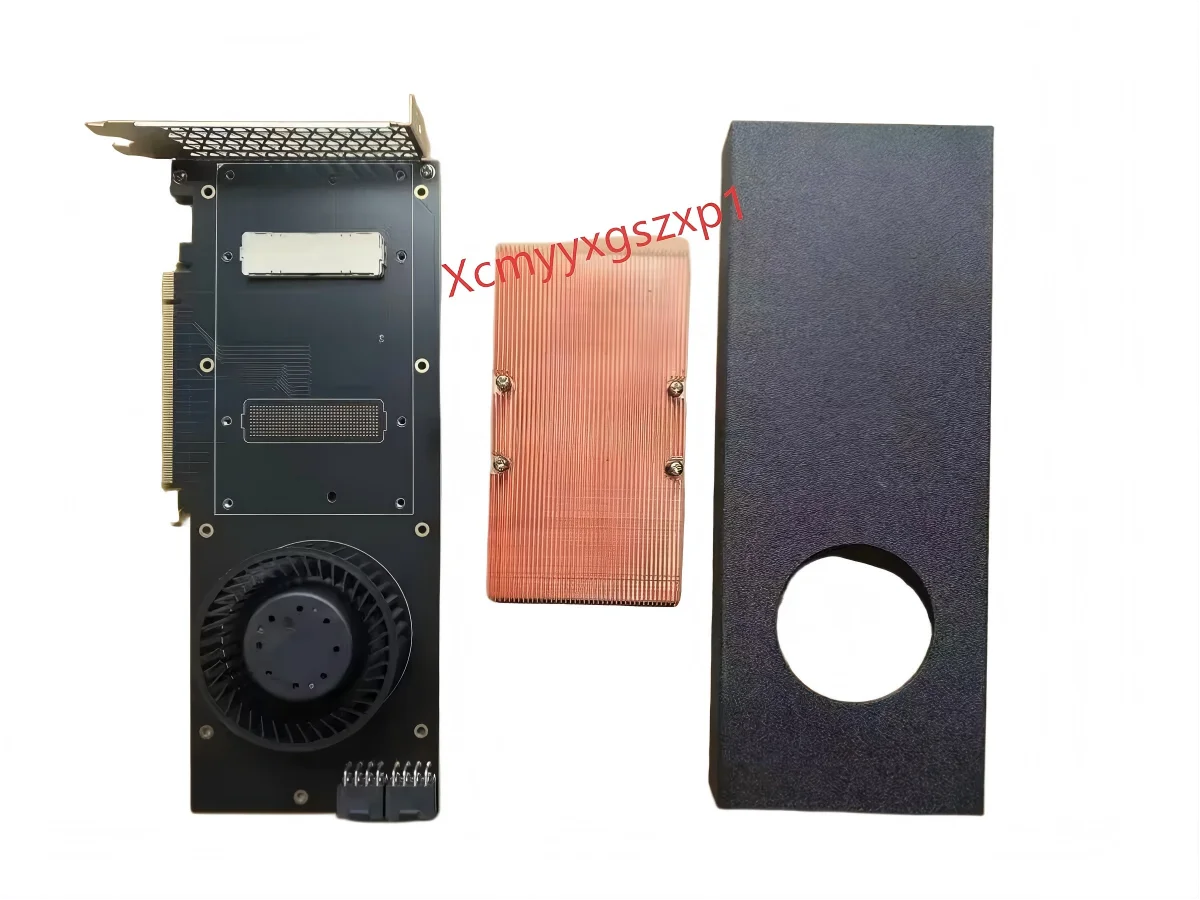 1pcs Tes La V100 SXM2 To PCIE Adapter Board, Solid Pure Copper with Fan, Second Generation Optimized Product