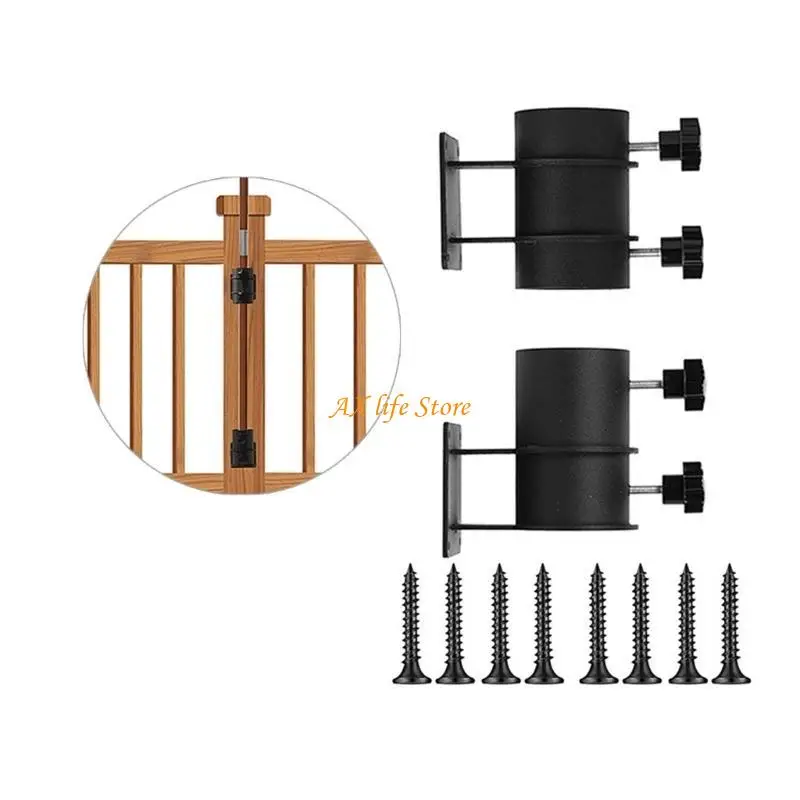 

J2HA Patios Umbrella Holder Umbrella Clamps for Pontoons Beach Outdoor Garden Outside