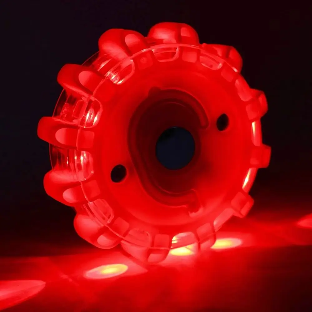 قاعدة مغناطيسية مغناطيسية LED ضوء إحترافي LED ستروب وامض وضع تحذير ضوء تحذير إشارة السلامة مصباح منارة على جانب الطريق