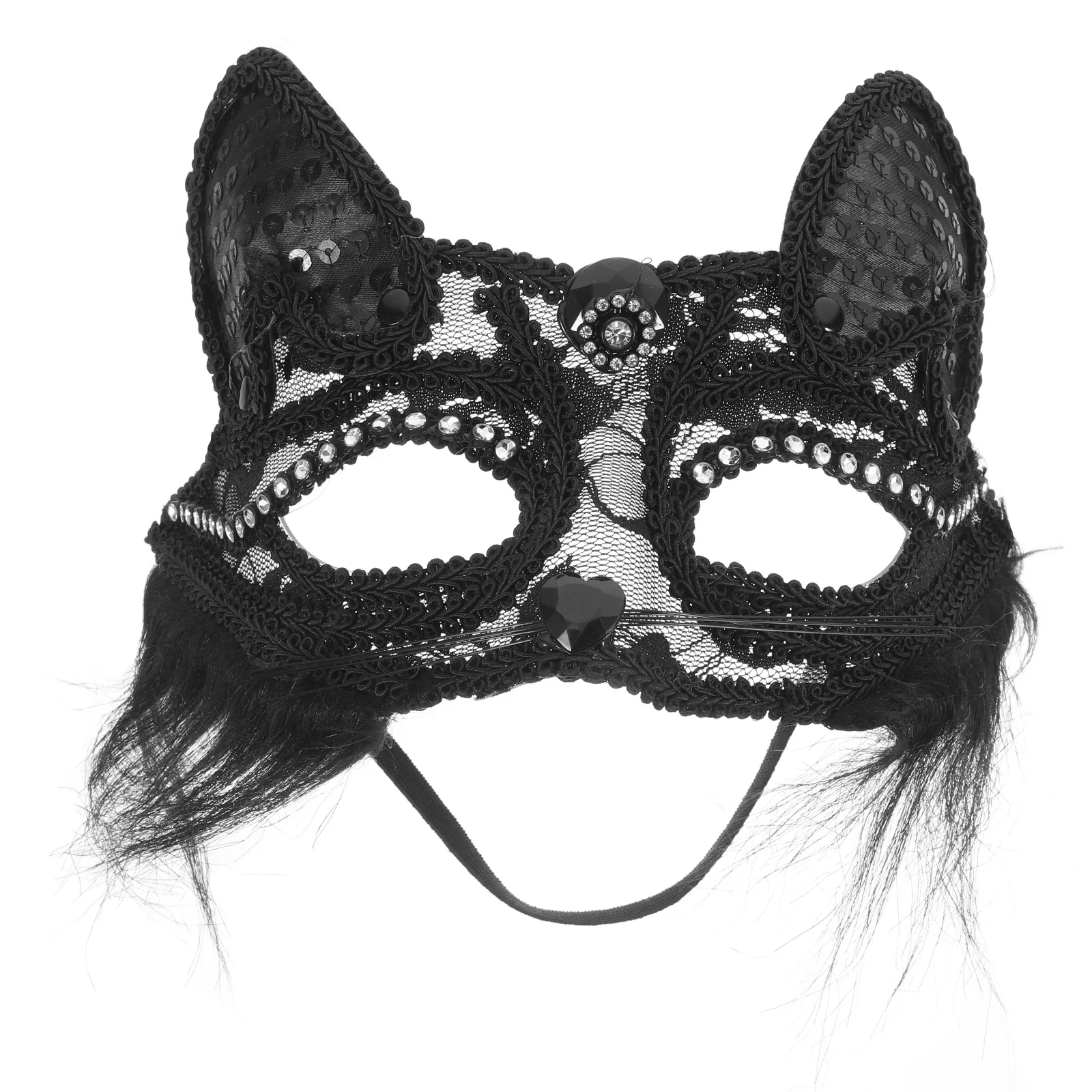 

Cat Mask Realistic Design For Halloween Party Costume Cosplay Masquerade Carnival Fancy Dress Animal Face Mask Prop
