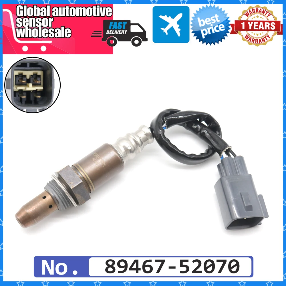 Upstream 89467-52070 Car Front Air Fuel Ratio Lambda O2 Oxygen Sensor For Toyota Auris Corolla Yaris Lexus GS GX ISC ISII LS