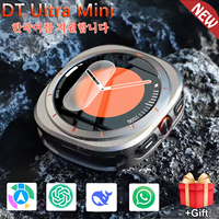 Original DT Watch Ultra 47mm 32Gb Memory Local Music Bluetooth Call Compass 3D Menu Bluetooth Smart Watch For Samsung Men Women