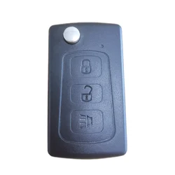 Carro remoto Flip Key Shell com logotipo, Shell chave para Grande Muralha, HAVAL HOVER H3, H5, Substituição do caso Shell Fob, 3 Botão, 1Pc