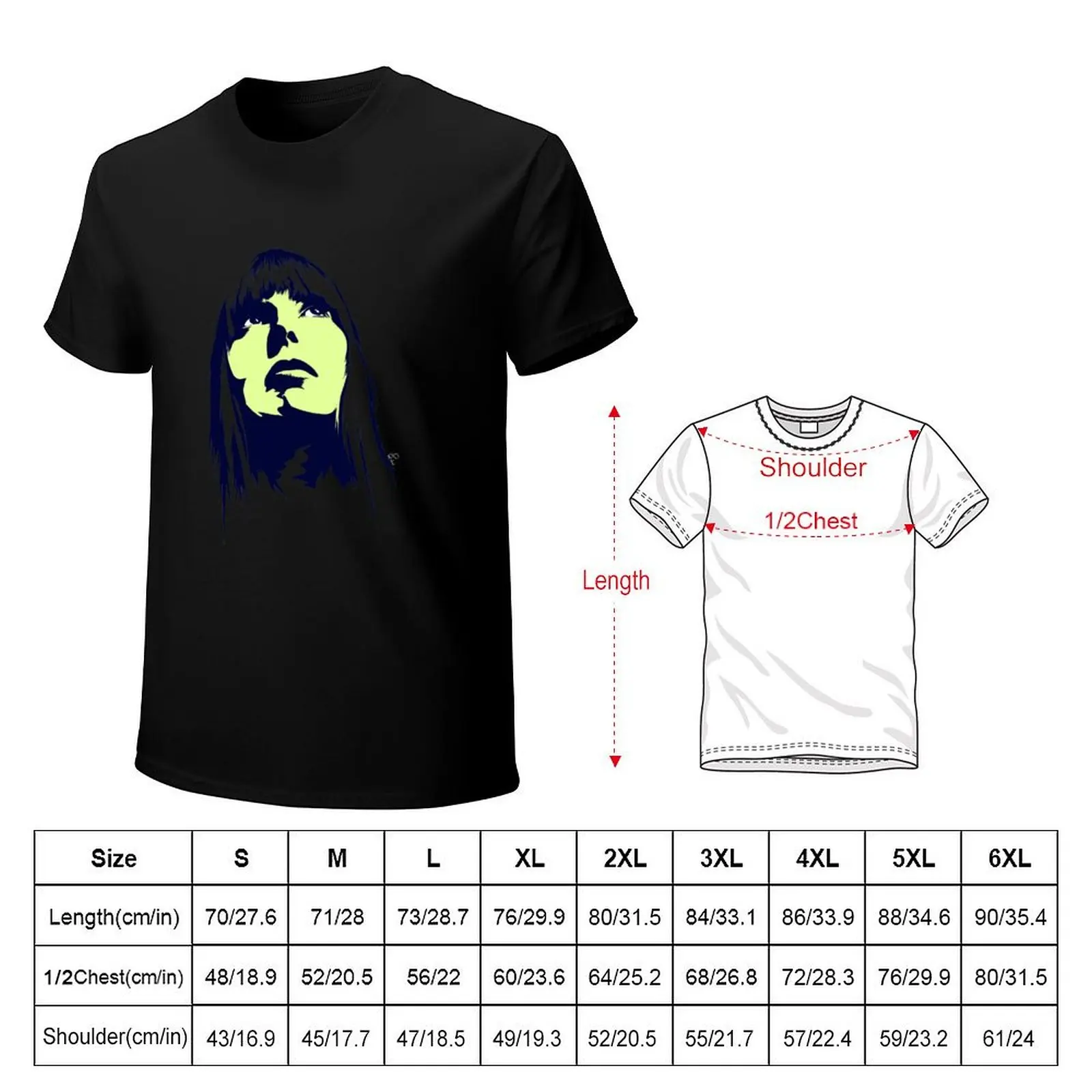 Joni Mitchell - by Van Roland T-Shirt UV Protection Outdoor Tee Shirt