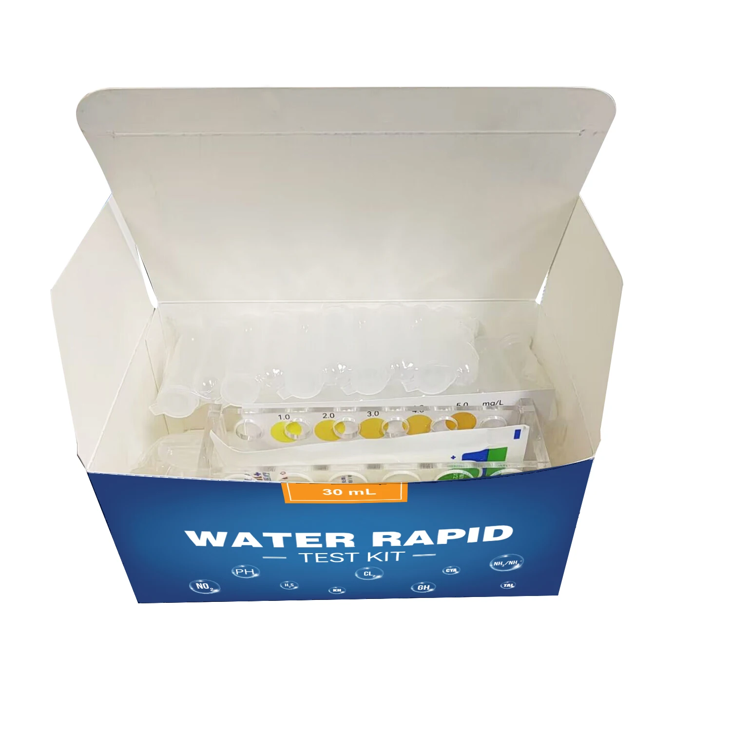 

water test reagent free chlorine pool pond chlorine test kit