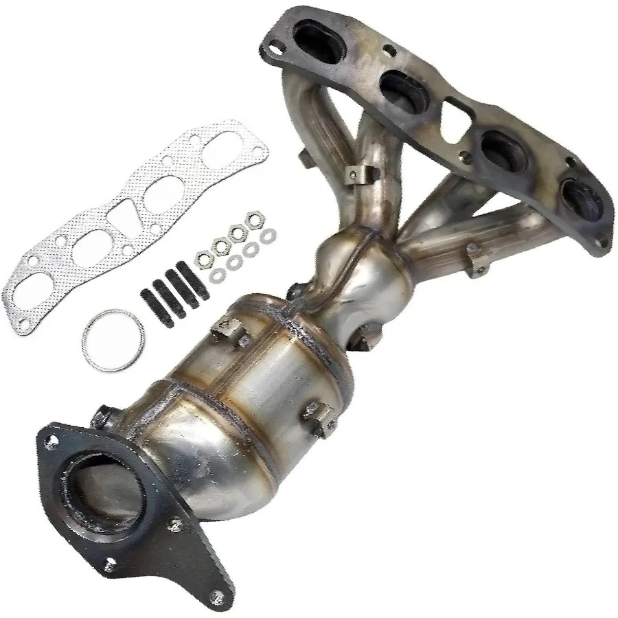 

Передний каталитический нейтрализатор прямого кроя с выпускным коллектором и прокладкой для Nissan Rogue 2008-2013 Rogue Select 2014-2015 Nissan