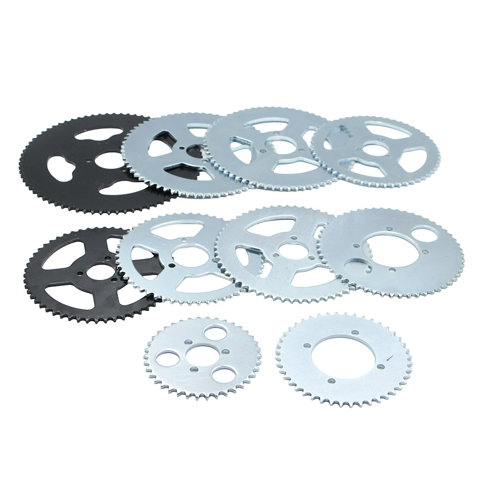 T8F-116L Chain 36/38/44/54/58/64/74 Tooth Rear Sprocket Kit For 43cc 47cc 49cc Mini Moto Scooter ATV Quad Dirt Pit Pocket Bike