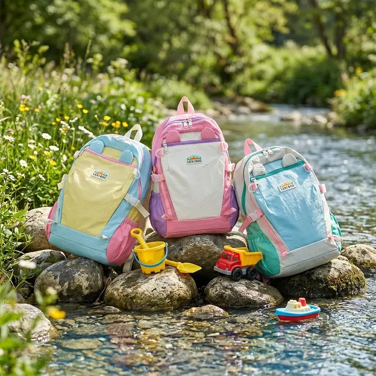 Ultra-Light Anti-Slip Backpack for Camping And Hiking Cute Dual-Shoulder Bag for Boys And Girls Children's Small Bookbag Baby