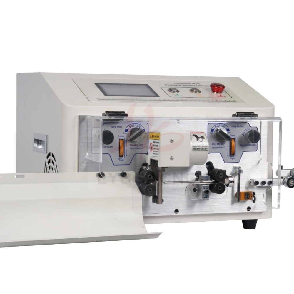 SWT-608-SDN SDS 4 колеса Автоматический короткий станок для зачистки проводов 0,1-6 мм2 Инструмент для зачистки проводов с сенсорным экраном 220 В