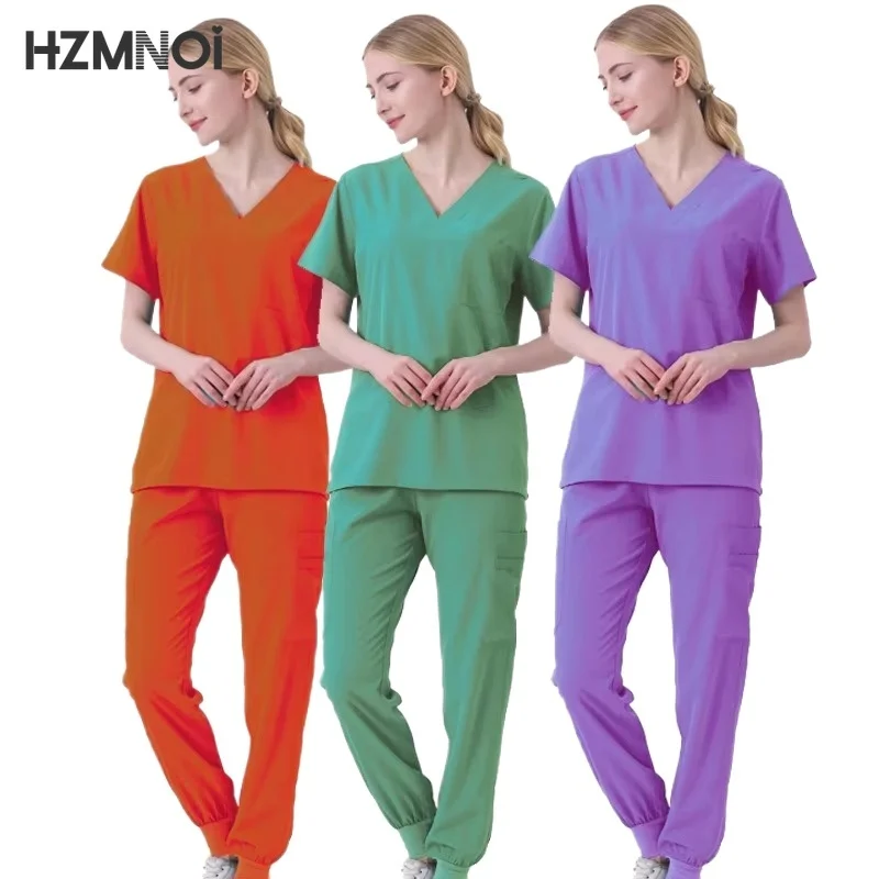 High Quality Scrub Uniform Jogging Pant Pet Grooming Doctor Work Clothes Health Care Medical School Accessories Nursing Workwear