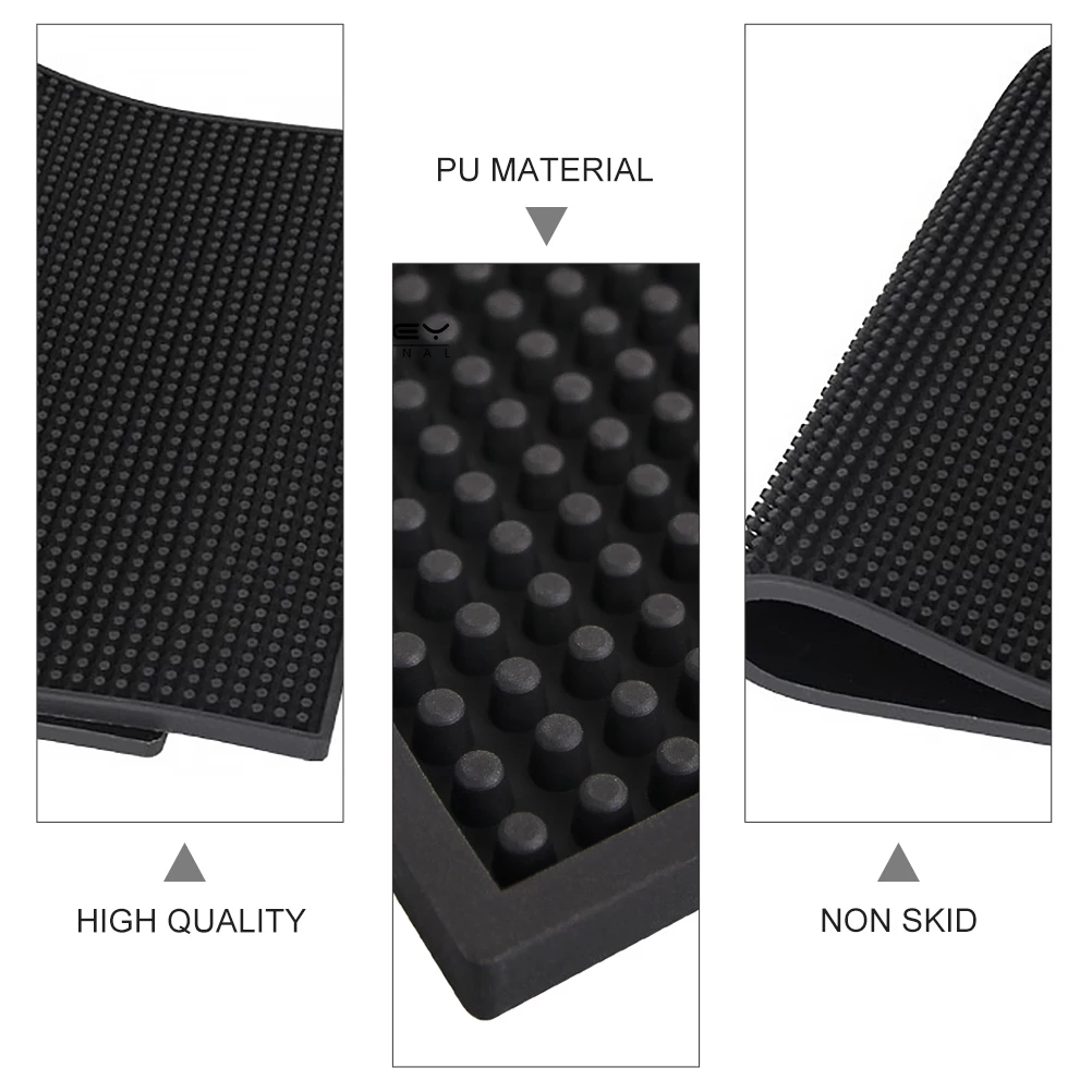 

Non Slip Storage Cushion for Hair Tools Nano Pu Barber Mat Scissors Pad Haircut Tool ganizer Salon Home Use Non Skid Design