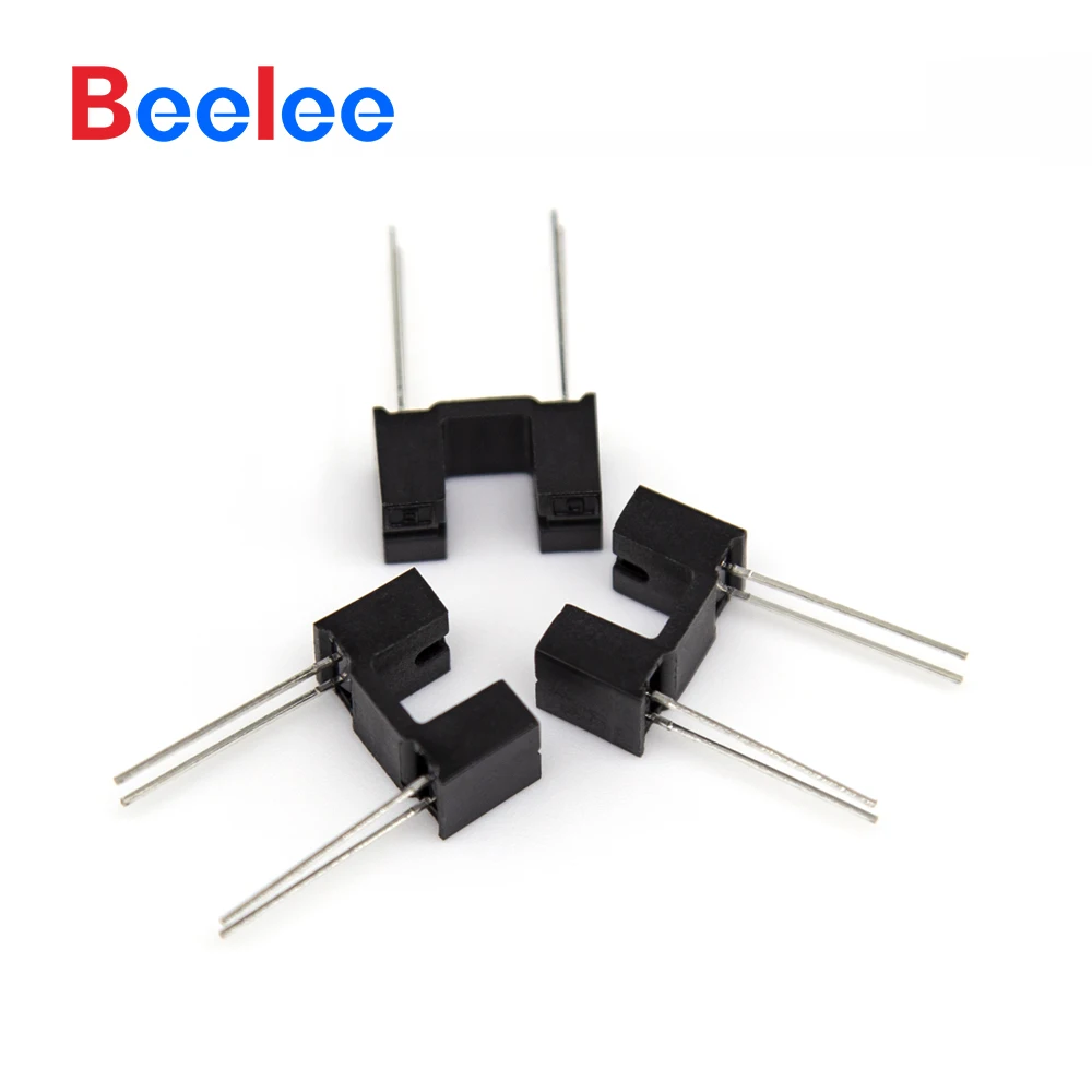 50PCS GBeelee BL-GD-T1305 Slot Type Photo Interrupter Photoelectric Switch Smart Induction Fan Optocoupler Induction Switch