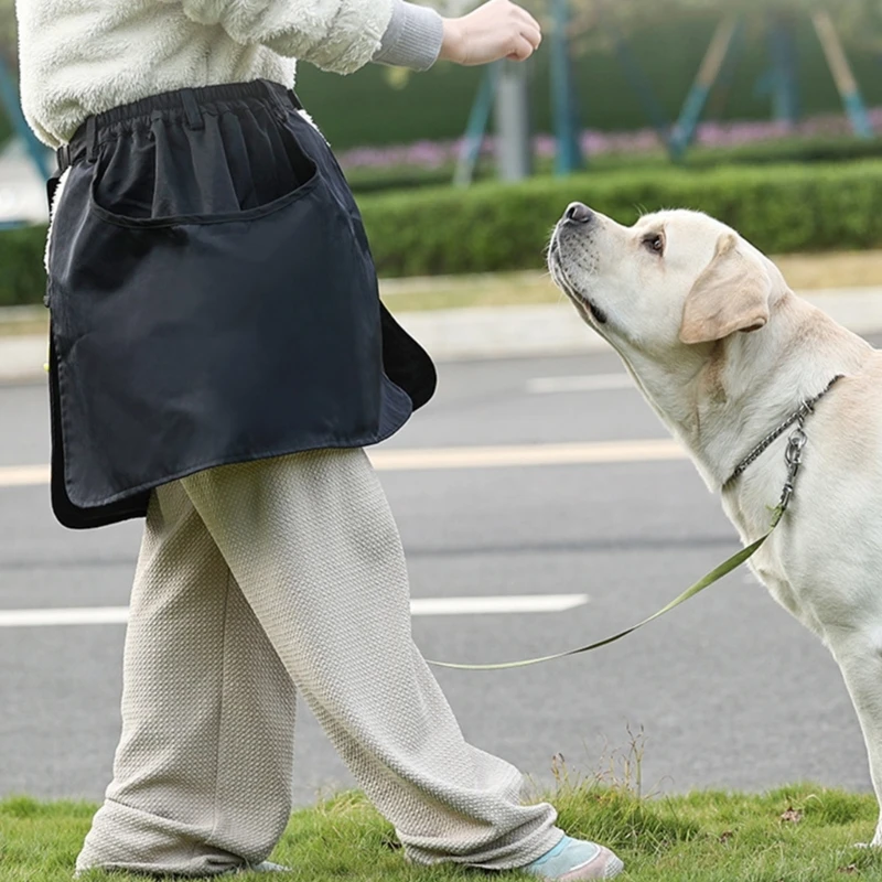 Waist Apron for Dog Training Pet Dog Treats Snacks Pocket Waist Bags Dog Trainer Vests Treats Training Bag