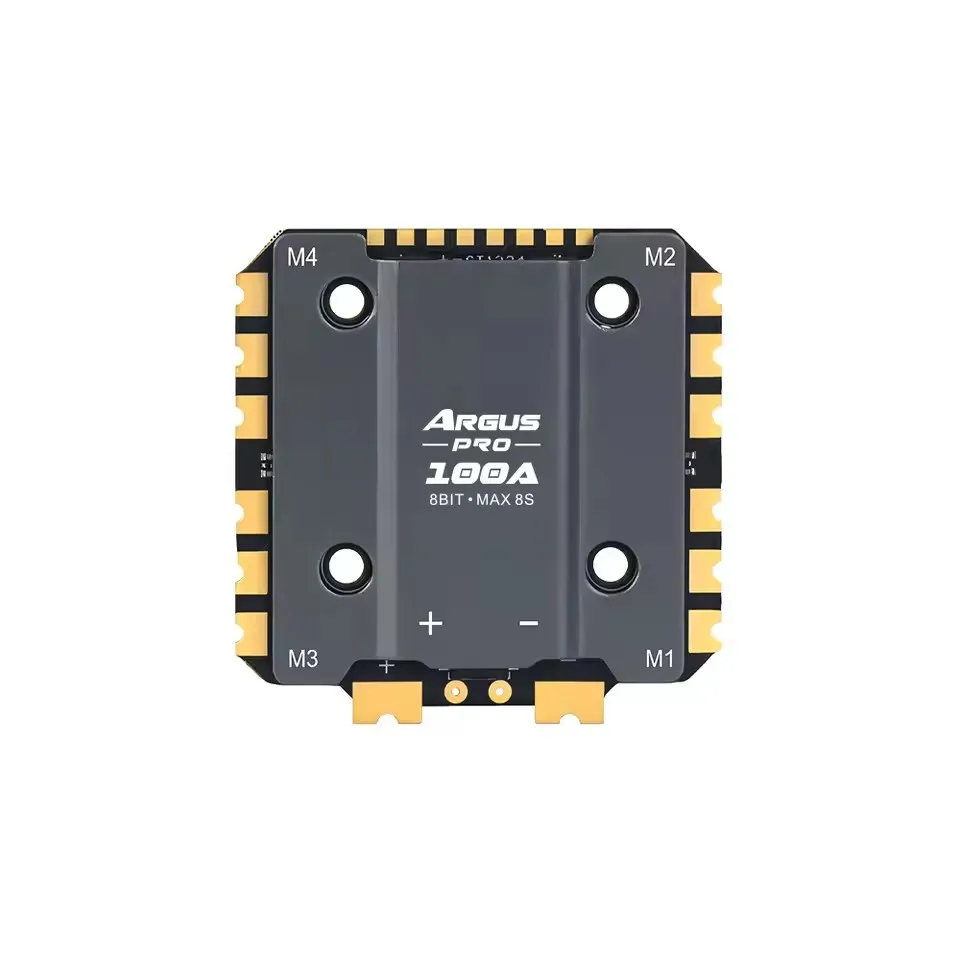 ตัวควบคุมความเร็ว Axisflying Argus Pro 80A 100A 8บิต 32บิต 8S ESC เหมาะสำหรับโดรน FPV ขนาด 13 นิ้ว