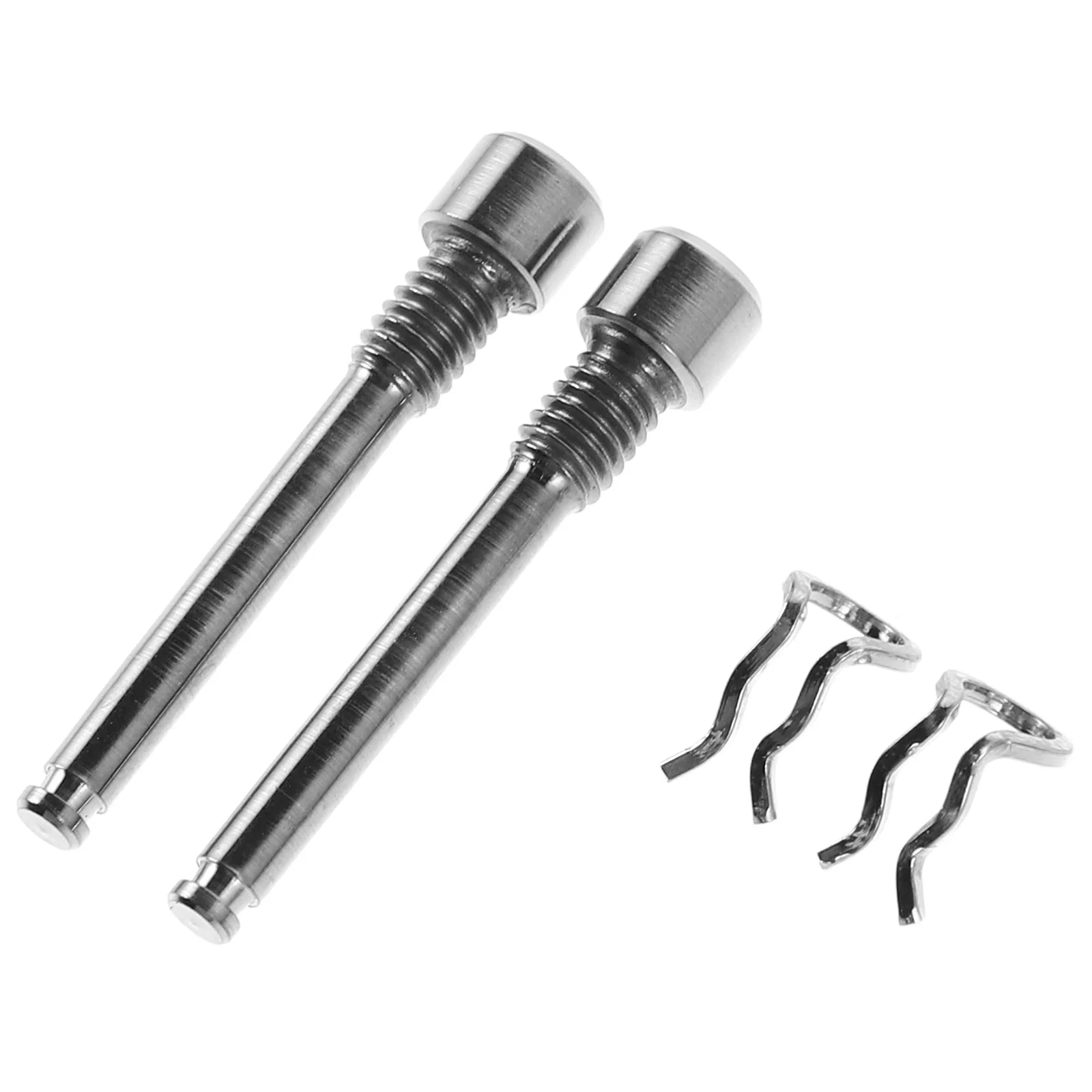 

4Pcs Titanium Alloy Disc Brake Pad Pin Clip Set Fastening Snap Rings Secure Mountain Bike Brake Caliper Screws Retainer Hardware
