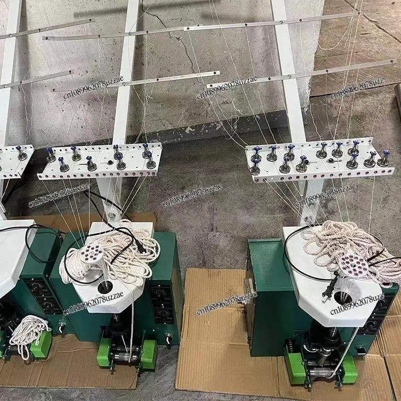 Multi-color Ribbon Weaving Machine Rope Wire Strap Shoelace Knitting TextileHigh Speed Ribbon Weaving Machine