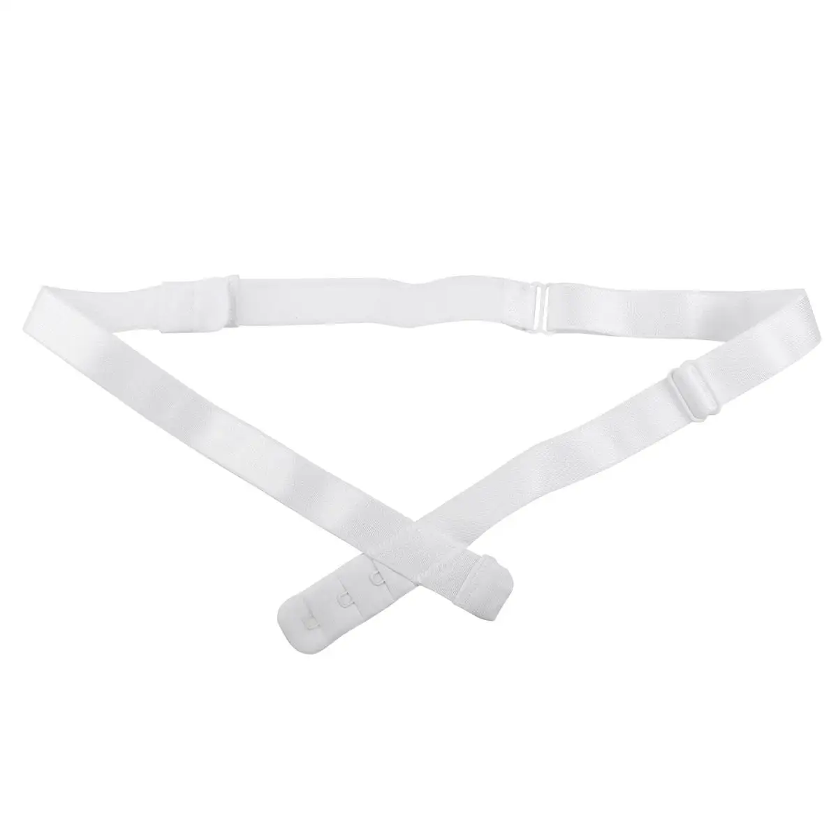 

Bra Strap Converter 3 Hooks Cross Belt Extension Adjustable Long Strap Backless Bra Extender For Low Back Tops Dresses