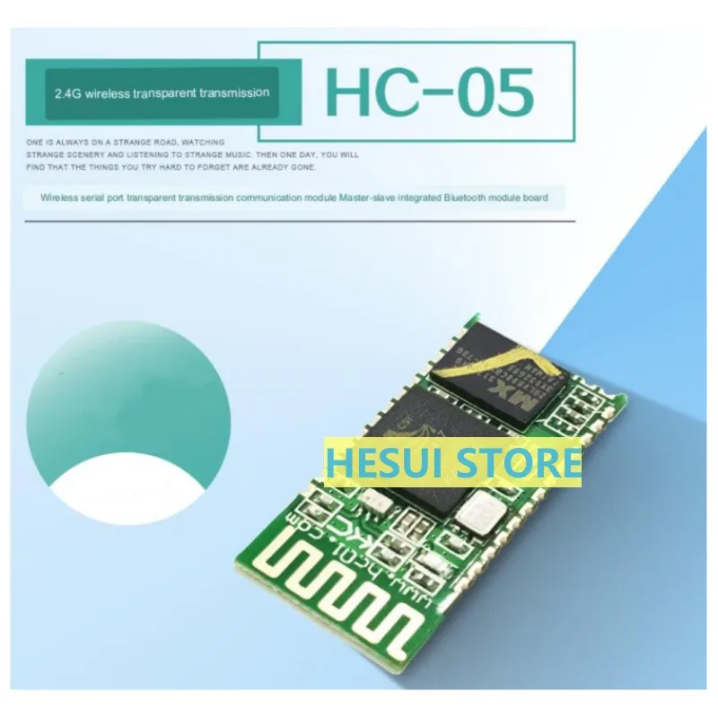 HC-05 master-slave integrated bluetooth module board wireless serial port transparent transmission communication module 2.4G wir