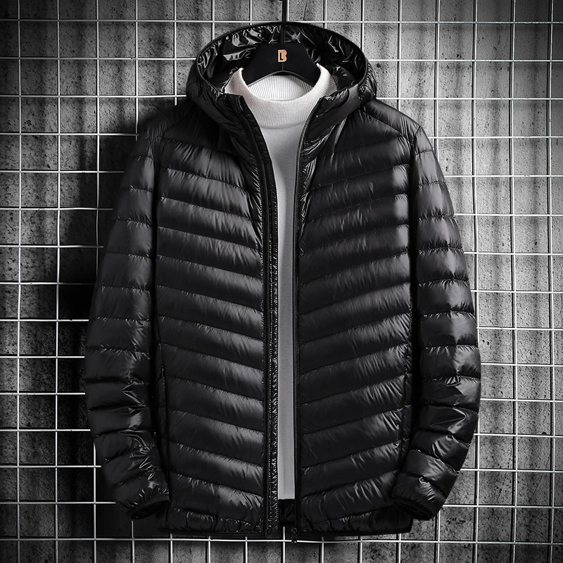 

Youth Fashion Trend Winter Casual Long Sleeved Warm Down Jacket Comfortable Versatile Lightweight Breathable Long Sleeved Jacket